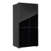 Холодильник TESLER RCD-545I BLACK GLASS