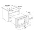 Микроволновая печь TEKA MWE 207 FI (40581117) STEEL (40581010)