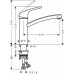 Смеситель HANSGROHE Focus Е 31806800