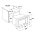 Микроволновая печь TEKA MWE 207 FI (40581117) STEEL (40581010)