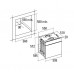 Электрический духовой шкаф Cata LC 860 BK