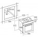 Духовой шкаф CATA mr 608 i white