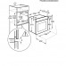 Духовой шкаф ELECTROLUX OEH3H40BW