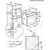 Духовой шкаф ELECTROLUX EOF5C50BX