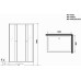 Душевой уголок NIAGARA NG-0180-14Q BLACK