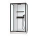Душевая кабина ACQUAZZONE Viktoria 120SL BLACK
