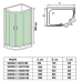 Душевой уголок WELTWASSER WW500 С 120/90/189 L/R