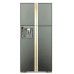 Холодильник HITACHI r-w662 pu3 sts сталь