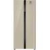 Холодильник WEISSGAUFF WSBS 500 Inverter NoFrost Beige Glass