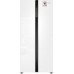 Холодильник WEISSGAUFF WSBS 500 Inverter NoFrost White Glass