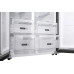 Холодильник WEISSGAUFF WSBS 600 NoFrost Inverter Rock Glass