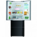 Холодильник TESLER RFD-360I BLACK GLASS