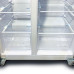 Холодильник GINZZU NFK-420 SbS золотистый