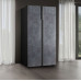 Холодильник WEISSGAUFF WSBS 600 NoFrost Inverter Rock Glass