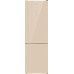 Холодильник WEISSGAUFF WRK 195 D Full NoFrost Beige Glass