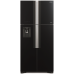 Холодильник HITACHI R-W 662 PU7X GBK черное стекло