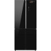 Холодильник WEISSGAUFF WCD 590 NoFrost Inverter Premium EcoFresh Black Glass