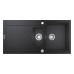 Кухонная мойка GROHE K500 черный гранит (31646AP0)