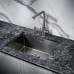 Кухонная мойка MILACIO Denia 58 Steel MC.77459 вороненая сталь