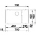 Кухонная мойка BLANCO subline 700-u level (518390)