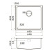 Кухонная мойка OMOIKIRI Tadzava 49-U/I-LG (4993263)