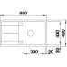 Кухонная мойка BLANCO metra 5 s-f (519100)