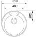 Кухонная мойка FRANKE rog 610 ваниль (114.0296.603)