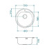 Кухонная мойка ALVEUS Form 30 NAT-90 FI 1116756 (в комплекте с сифоном 1102384)
