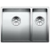 Кухонная мойка BLANCO CLARON 340/180-U 521609 нерж. сталь