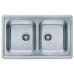 Кухонная мойка ALVEUS Elegant 40 LEI-90 810X510 (в комплекте с сифоном)