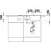 Кухонная мойка BLANCO metra 6s compact (517353)