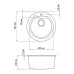 Мойка OMOIKIRI yasugata 48r-wh tetogranit/белый 4993133