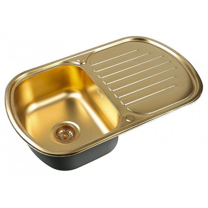 Кухонная мойка ZORG INOX PVD SZR 7749 бронза
