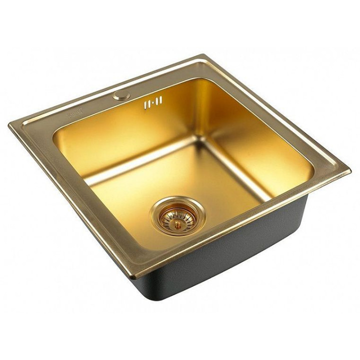 Кухонная мойка ZORG INOX PVD SZR 5050 бронза