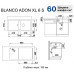 Кухонная мойка BLANCO ADON XL 6S SILGRANIT жемчужный с кл.-авт. InFino (арт.523607)