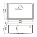 Кухонная мойка OMOIKIRI Tedori 66-U-ES (4997237)