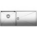 Мойка BLANCO 521605 BLANCO ZEROX 400/550-Т-U чаша слева нерж. сталь зерка