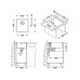 Кухонная мойка ALVEUS Quadrix 20 BRS-90 1102603 (в комплекте с сифоном 1102384)