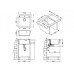 Кухонная мойка ALVEUS Formic 20 GRANITAL + PEBBLE-G02M