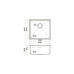 Кухонная мойка OMOIKIRI Taki 49-U/IF-GB (4997018)