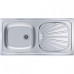 Кухонная мойка ALVEUS Basic 80 NAT-60 860X435 (в комплекте с сифоном)