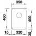 Кухонная мойка BLANCO SUBLINE 320-U кофе 523415
