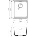 Кухонная мойка Omoikiri Kata 34-U-PA (4993379)