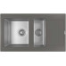 Кухонная мойка FLORENTINA Комби 860К серый шелк (21.410.D0860.307)