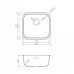 Кухонная мойка OMOIKIRI Omi 44-GM (4993191)