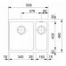 Мойка Franke KBG160подстолешницу,-автомат,графит (125.0023.789)