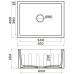 Кухонная мойка OMOIKIRI Mikura 61-RG MATT (4911256)