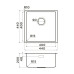 Кухонная мойка OMOIKIRI Tadzava 44-U/I-IN ULTRA 15 (4997114)