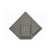 Кухонная мойка FLORENTINA бомбей серый шелк (20.375.J0900.307)