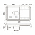 Кухонная мойка Omoikiri Tasogare-86-BE ваниль (4993455)